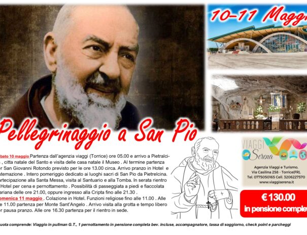 SAN PIO 2 GIORNI 2025