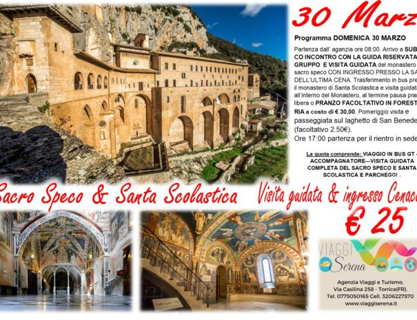 SUBIACO 30 MARZO 2025