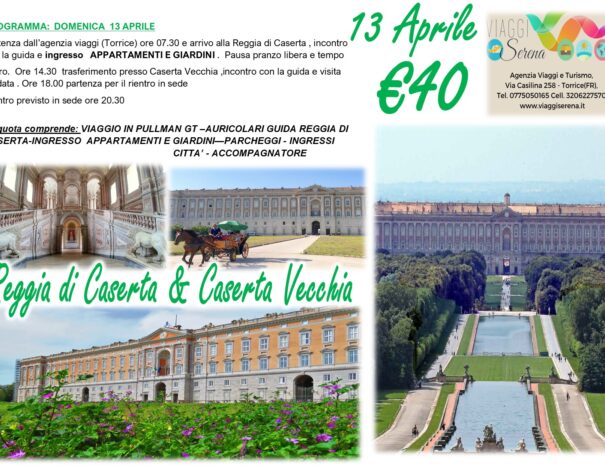 reggia di CASERTA aprile 2025