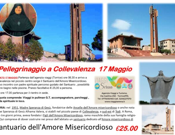 Collevalenza 17 Maggio 2025