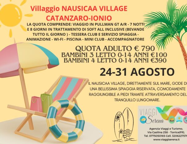 NAUSICA VILLAGE 24-31 AGOSTO 2025