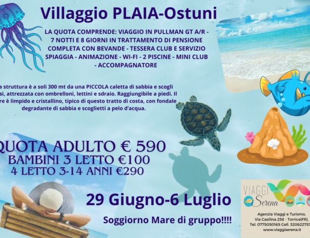 ostuni 29 giugno -6 luglio 2025
