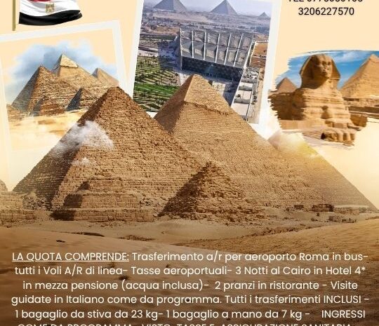CAIRO 23-26 GENNAIO 2027