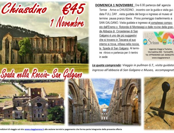 san galgano chiusdino novembre 2026