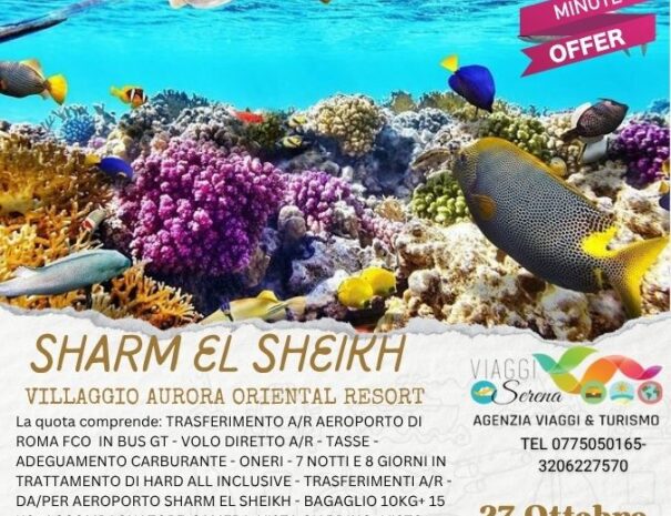 sharm el sheikh ottobre 2026
