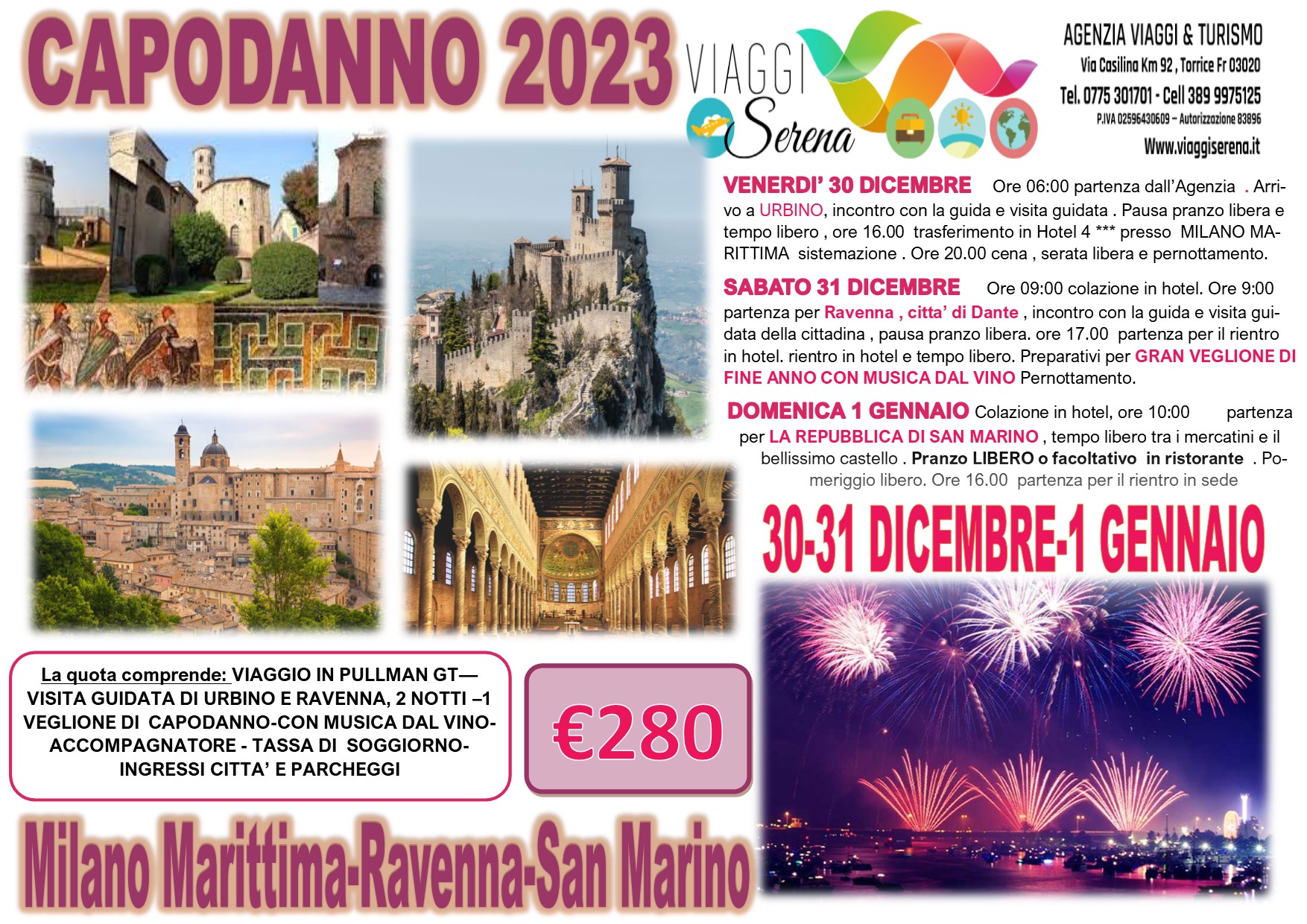 Le Offerte dei nostri viaggi organizzati di gruppo Viaggi Serena