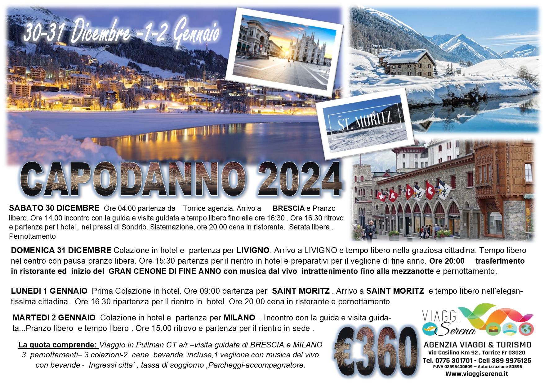 Le Offerte dei nostri viaggi organizzati di gruppo Viaggi Serena